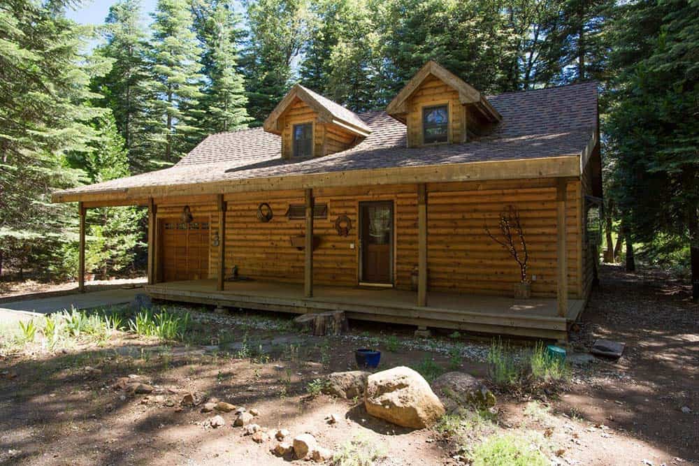 secluded cabin rental tahoe