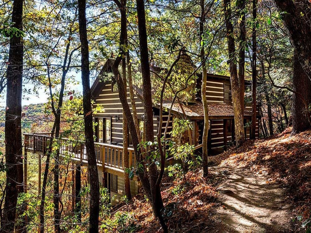 secluded georgia cabin rental