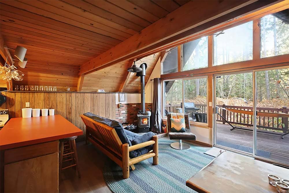 secluded ski cabin washington