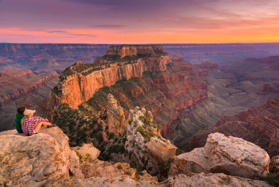 Sunset at the Grand Canyon