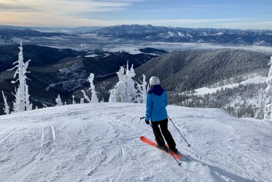 Skiing Montana