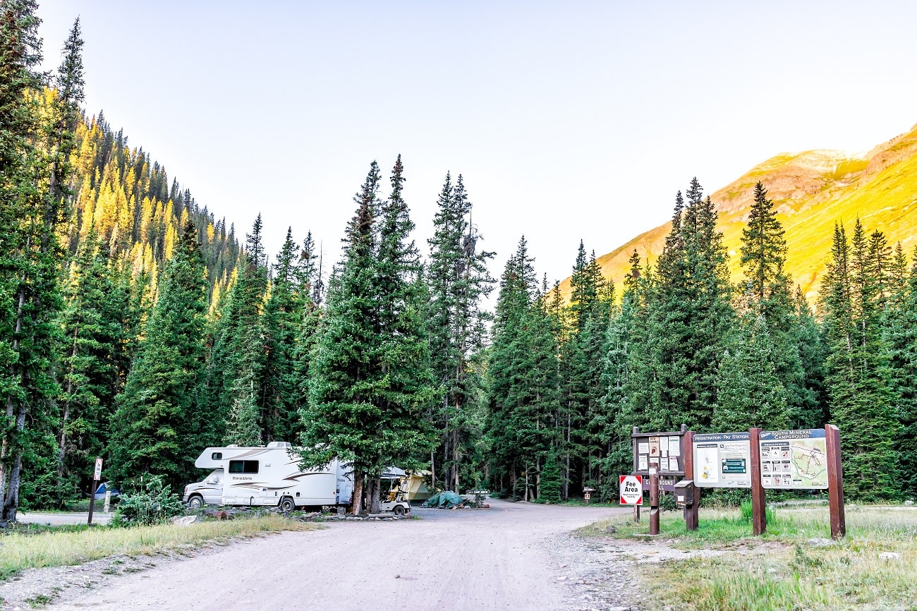 south mineral campground colorado