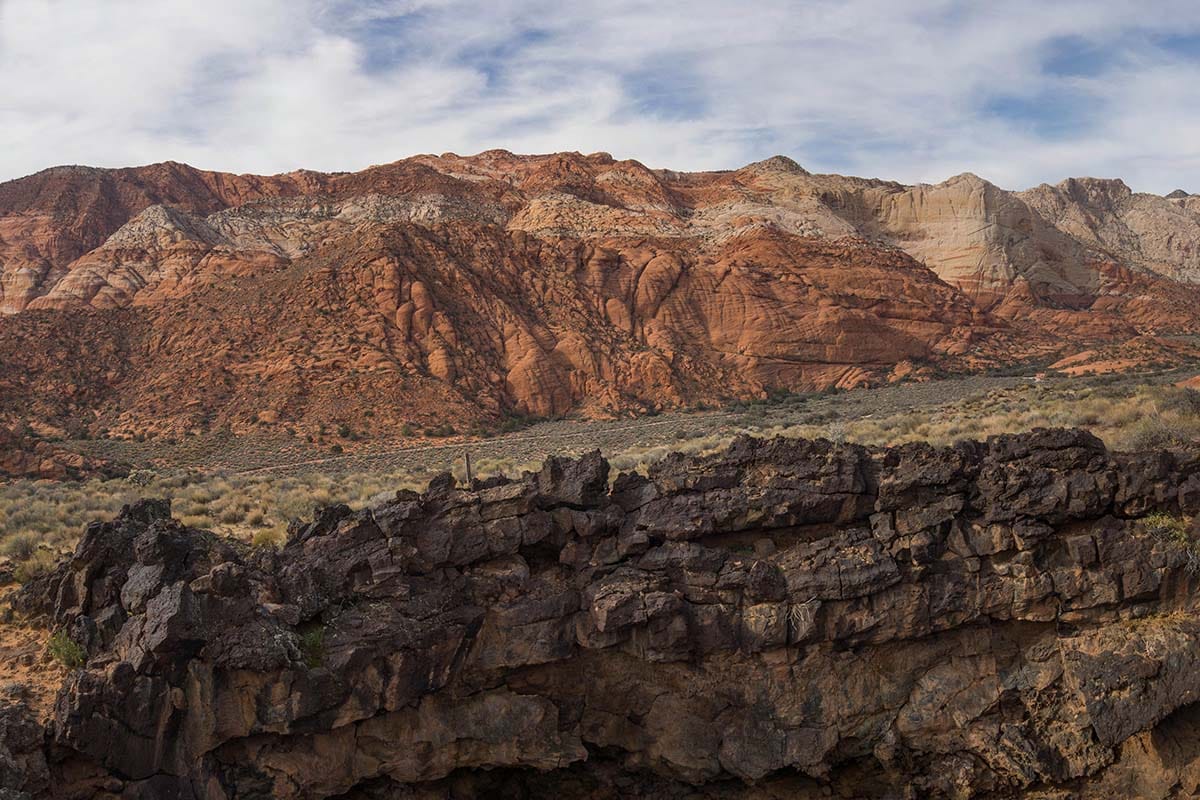 st george hikes - lave flow