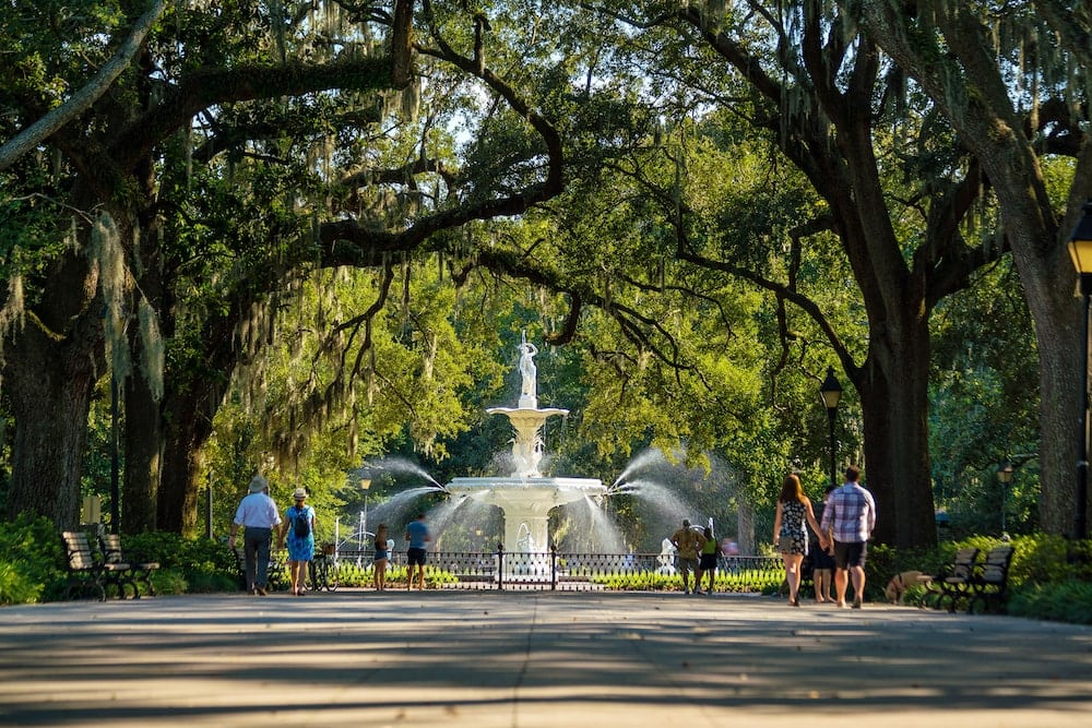 easy hikes near savannah