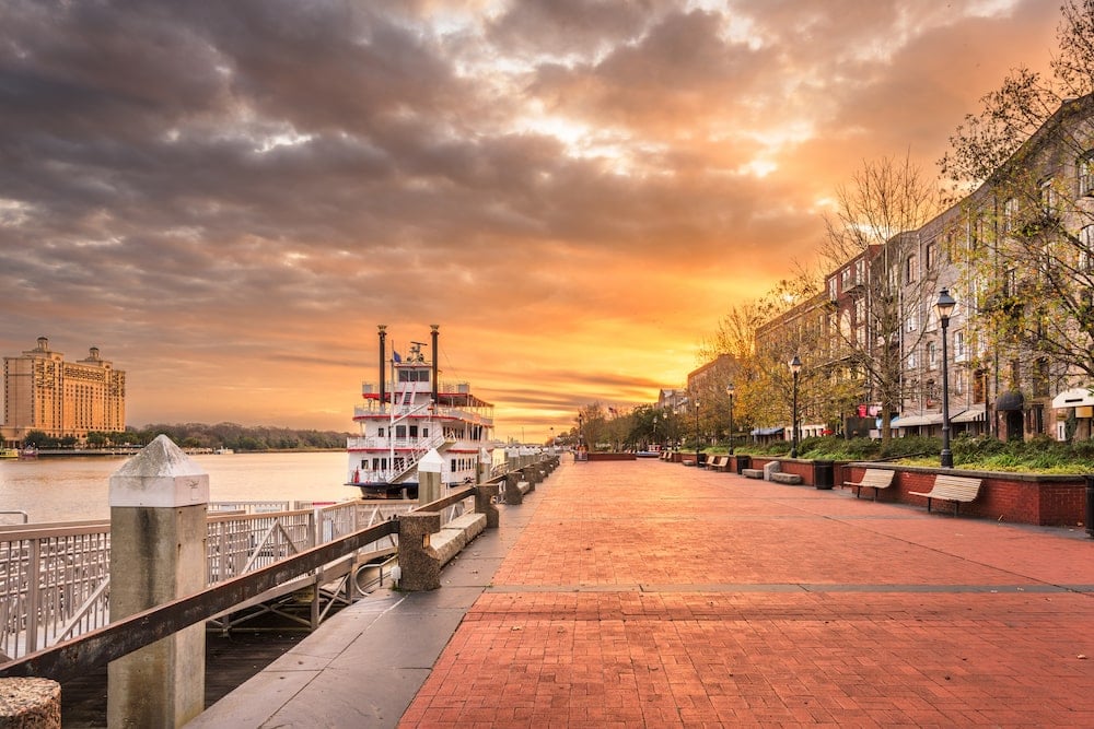 easy hikes near savannah