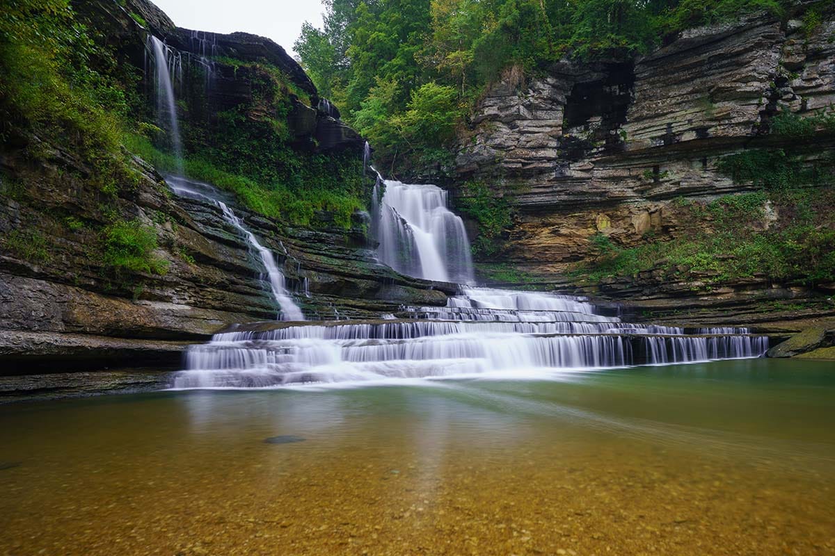 tennessee swimming holes - Cummins Falls