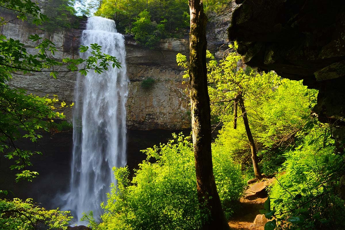 tennessee swimming holes - fall creek falls