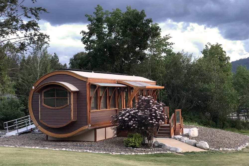 tiny home glamping idaho