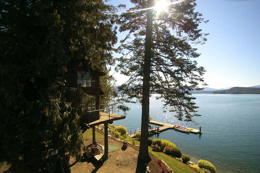 treehouse glamping idaho