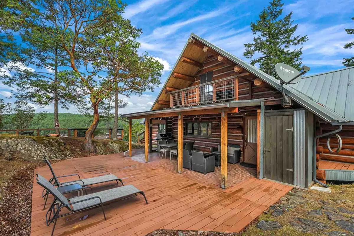 unique places to stay washington - cabin
