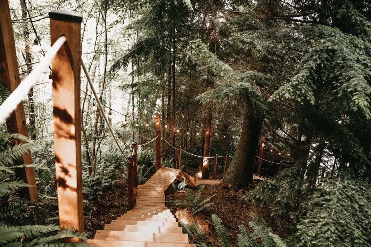unique places to stay washington - deer ridge