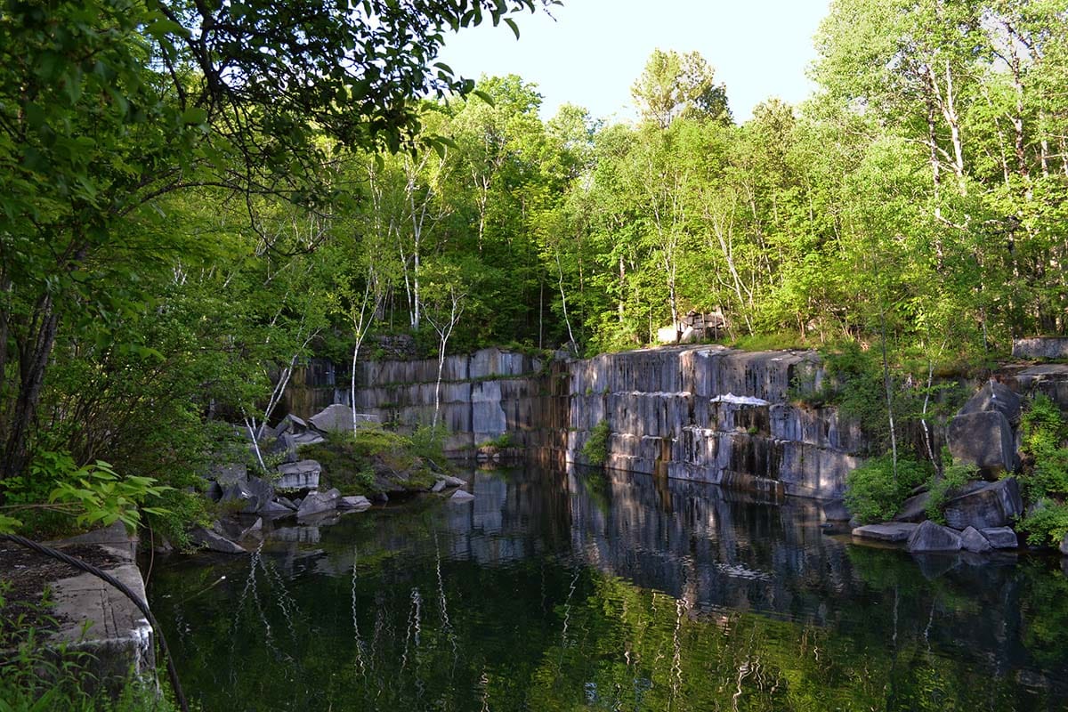 vermont swimming holes - Dorset Quarry
