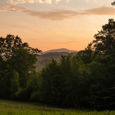 View from the Adventure Cabin