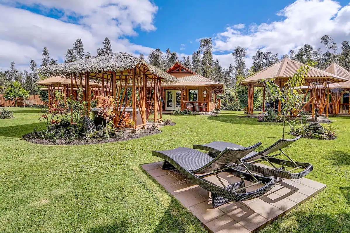 volcano eco retreat romantic