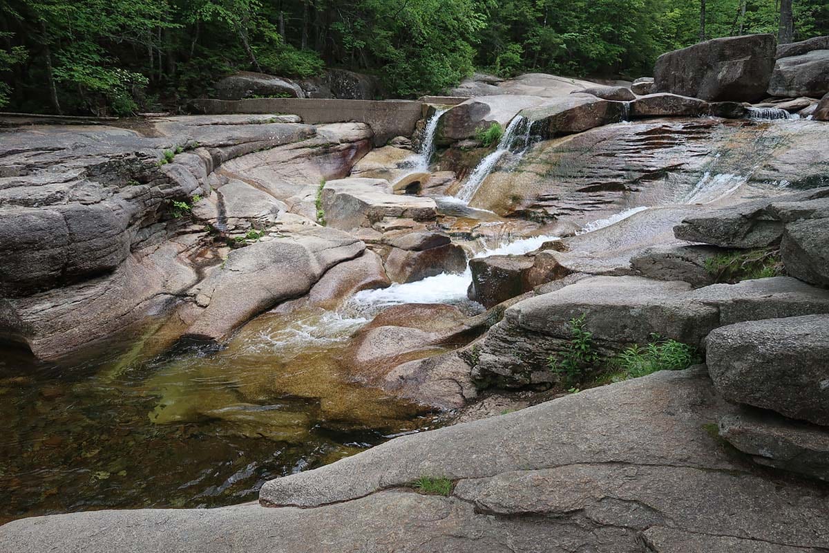 white mountains hikes - Dianas Baths