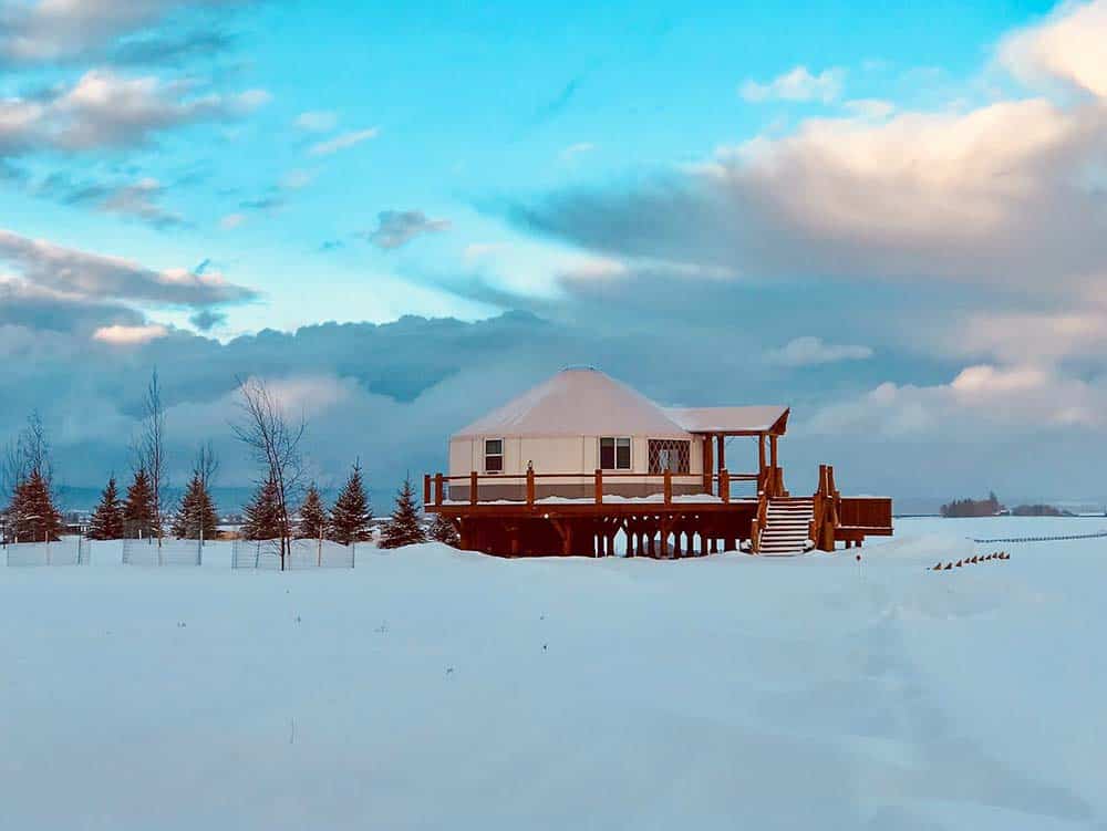 yurt airbnb montana