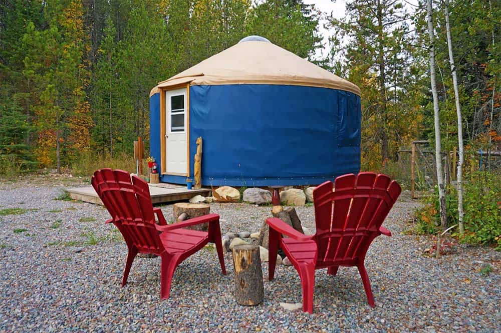 yurt glacier national park