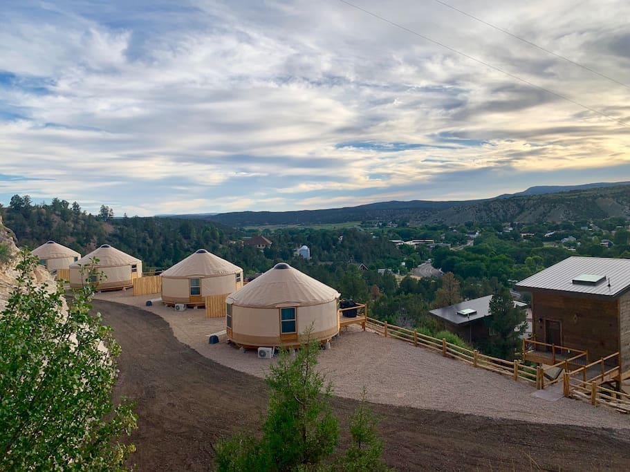 Yurt Overlook at East Zion Resort